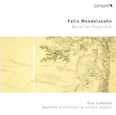 Duo Lontano - CD-Cover - Mendelssohn (2015)